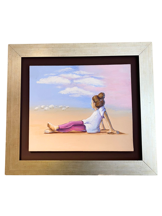 Cuadro "Niña" de Macarena Ruiz 60 x 50 cm