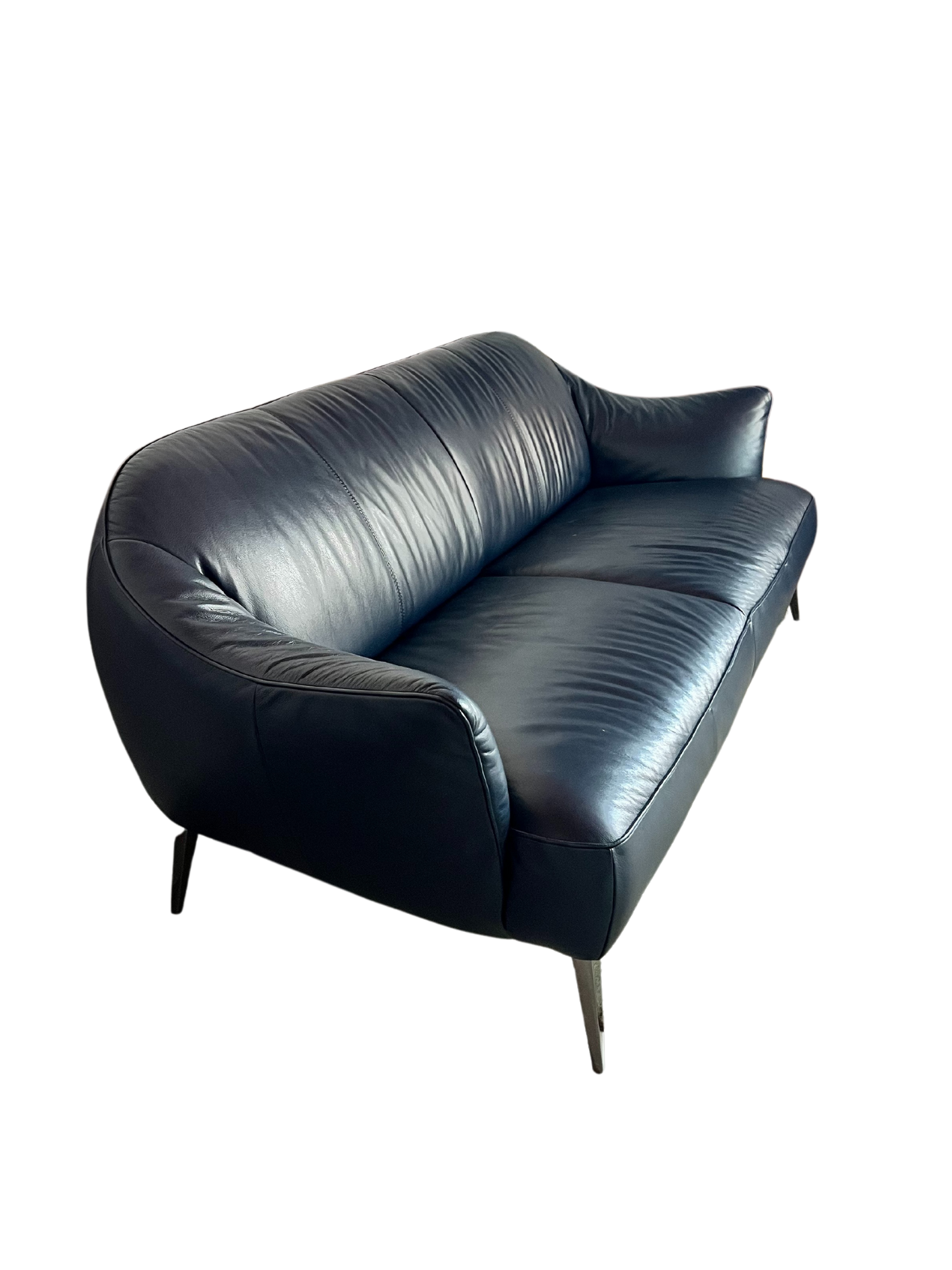 Sofá Estasi Natuzzi de Cuero 211 x 94 cm.