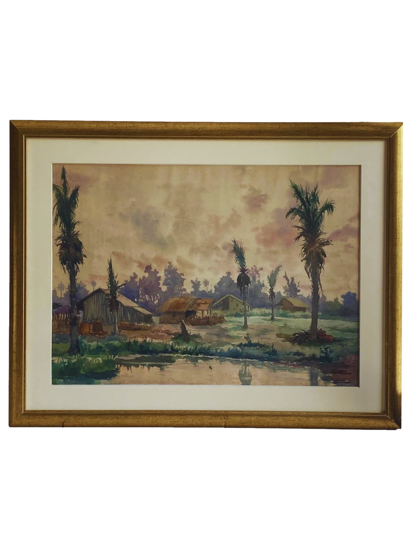 Cuadro "Paisaje Chaqueño" de Torné Gavalda 88 x 63 cm