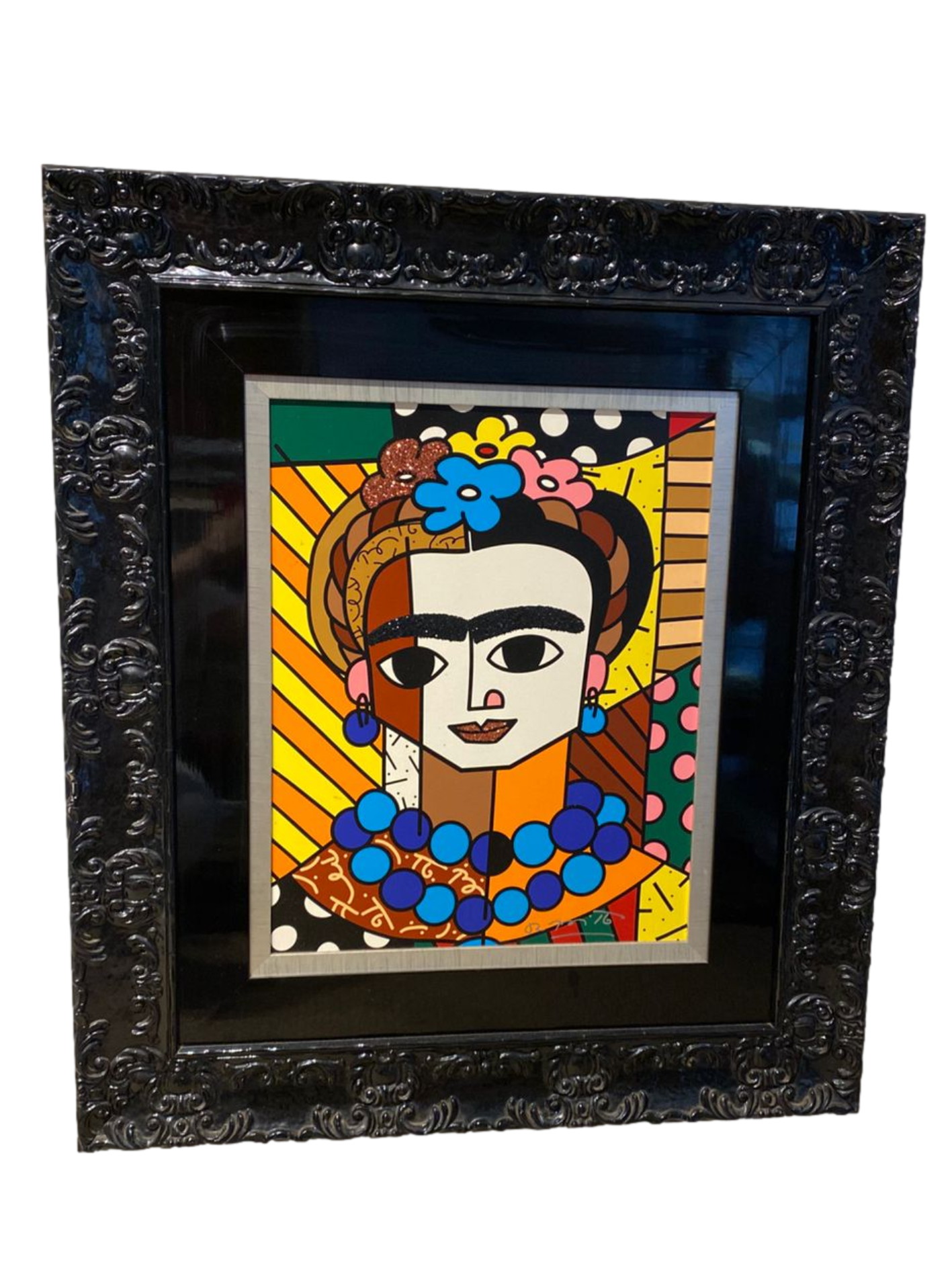 Cuadro de Romero Britto 43 x 53 cm