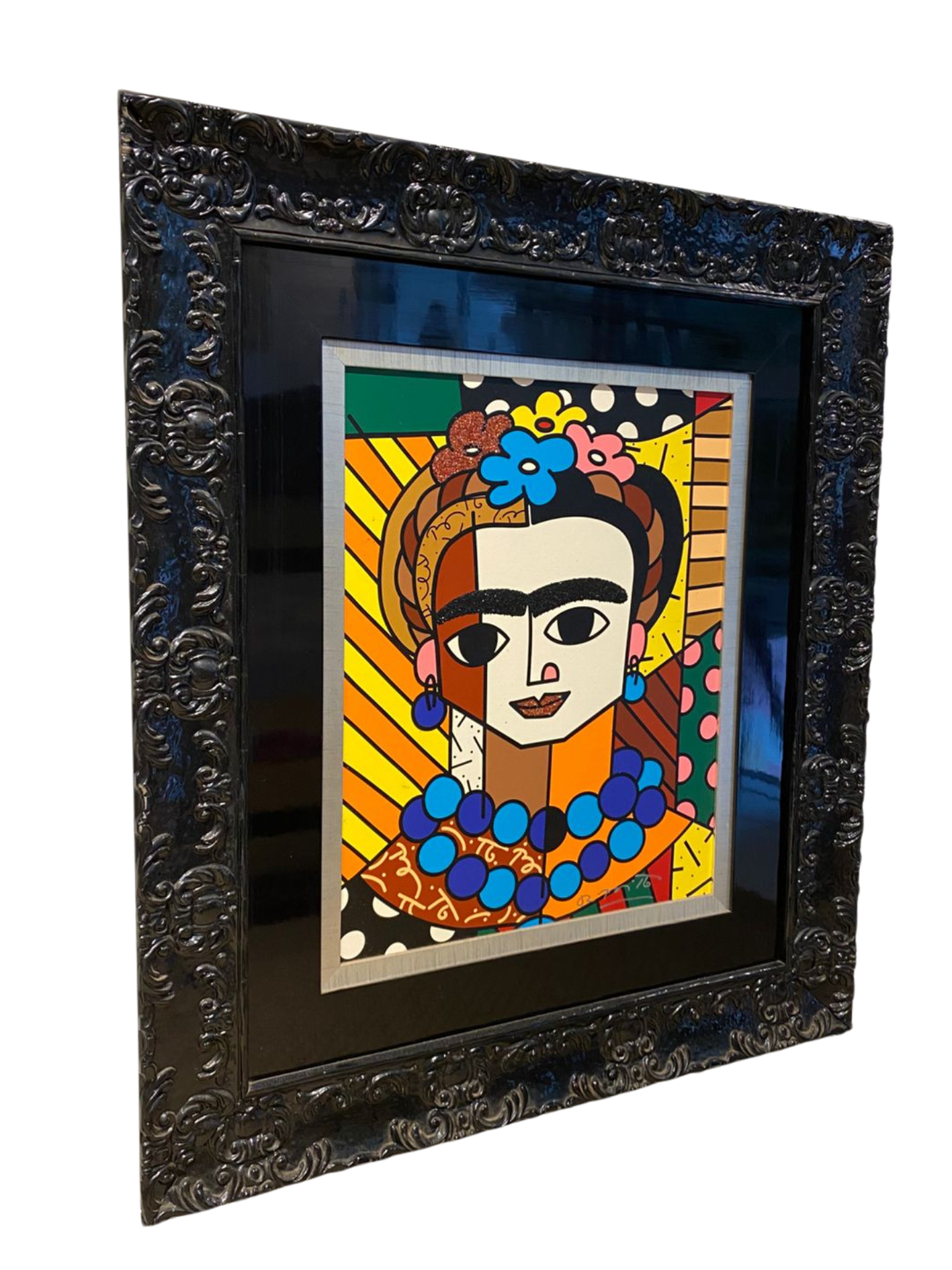 Cuadro de Romero Britto 43 x 53 cm