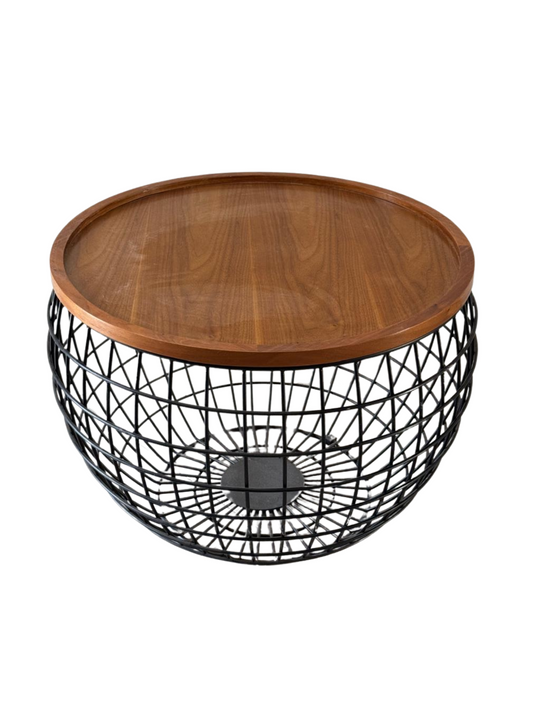 Mesa de Centro Industrial 60 cm.