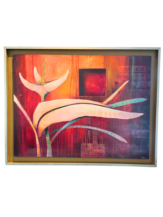 Cuadro "Flor" 112 x 84 cm de Daniel Pascuali