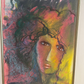 Cuadro "Rostro de Mujer" de Olga Blinder 33 x 43 cm.