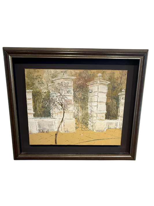 Cuadro "Casona Antigua" 40 x 50 cm. de Esperanza Gill