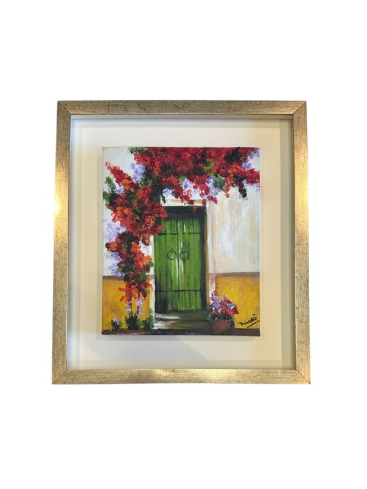 Cuadro "Puerta Verde" 25 x 29 cm.