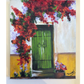 Cuadro "Puerta Verde" 25 x 29 cm.