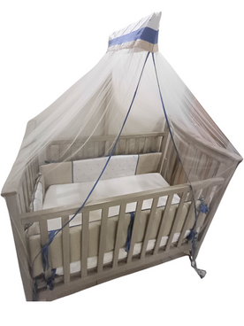 Cuna de Cuna Bella + colchon + mosquitero
