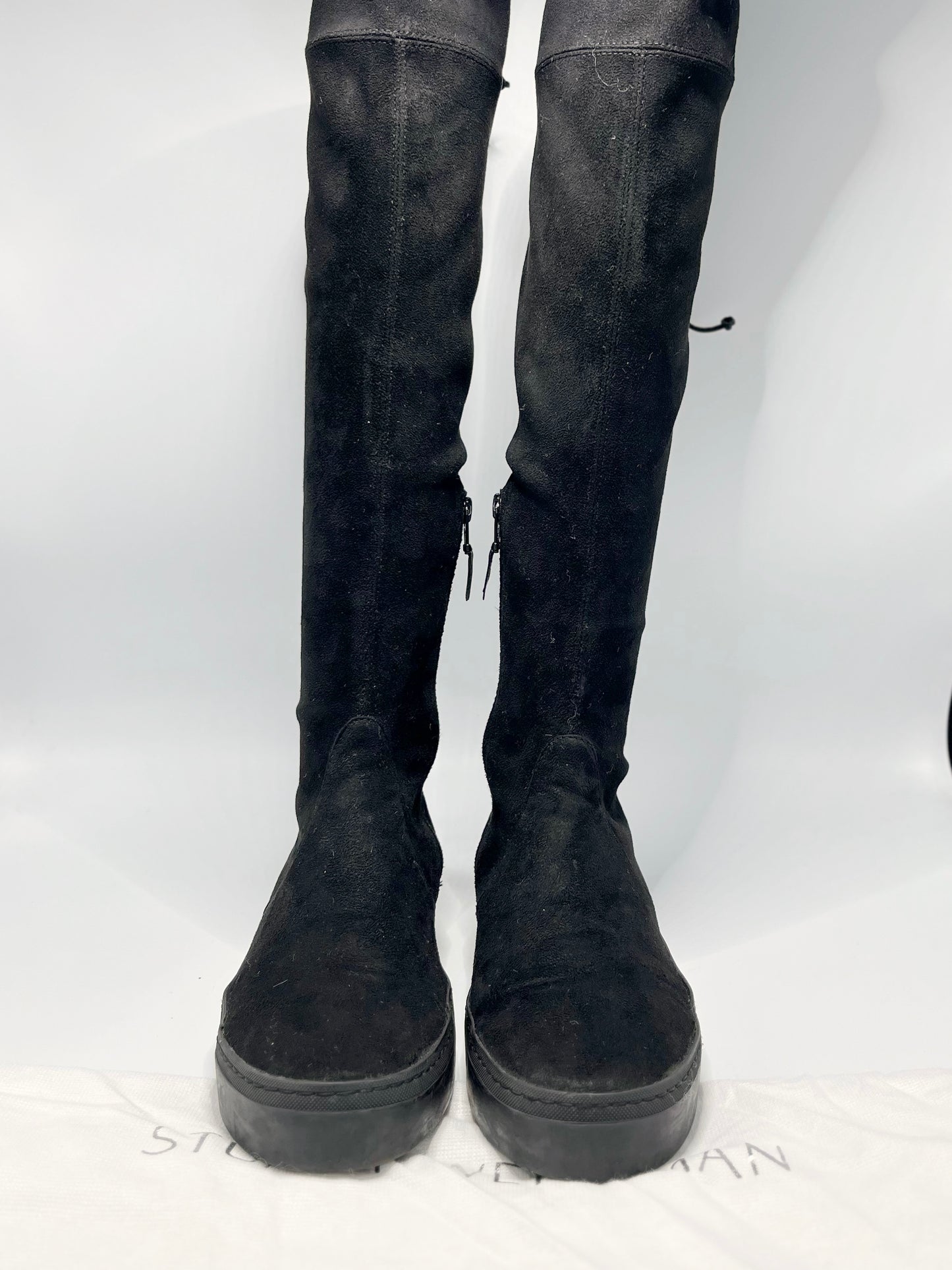 Botas Stuart Weitzman de gamuza (7.5)