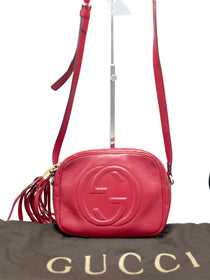 Bandolera Gucci Soho Disco Bag roja