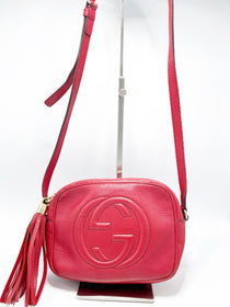 Bandolera Gucci Soho Disco Bag roja