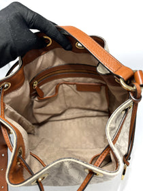 Bandolera Michael Kors bucket bagC
