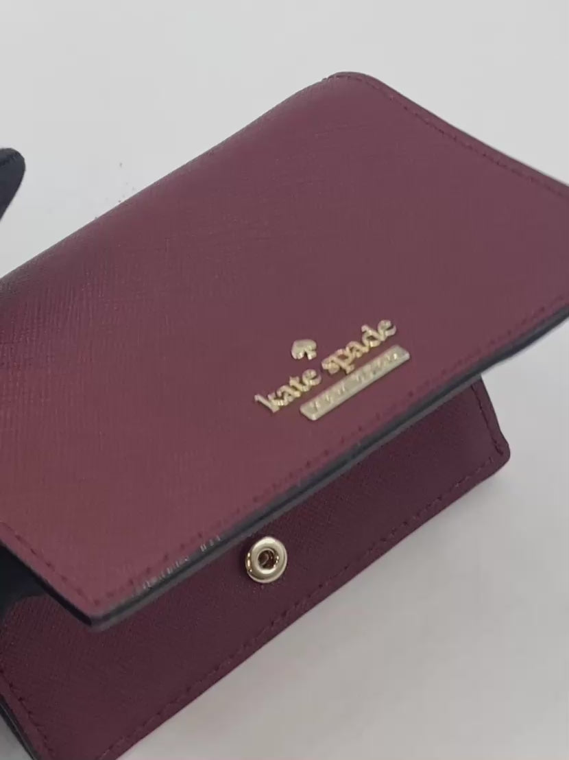 Billetera Pequeña Roja Kate Spade