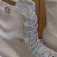 Botas Beige con Brillantes Carmen Steffens (36 BRA)