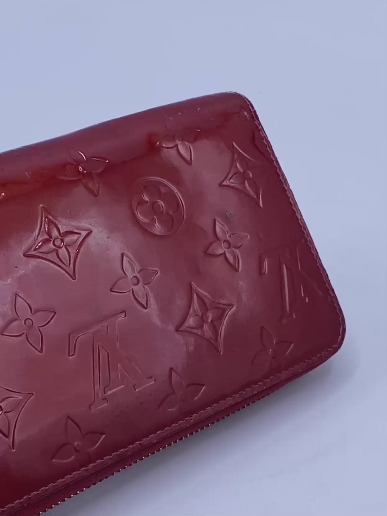 Billetera Louis Vuitton Zippy Monogram Vernis