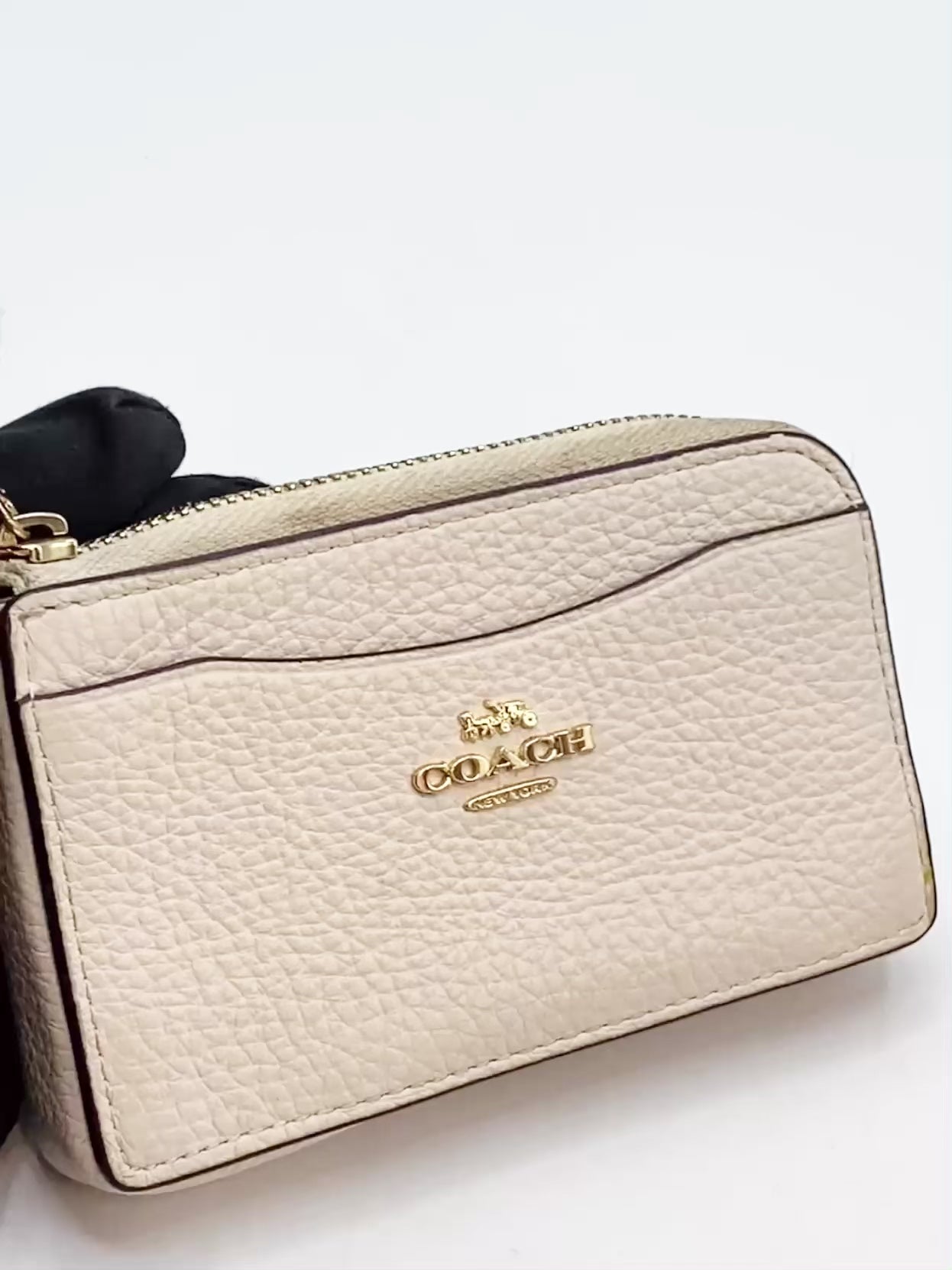Monedero Blanco Coach