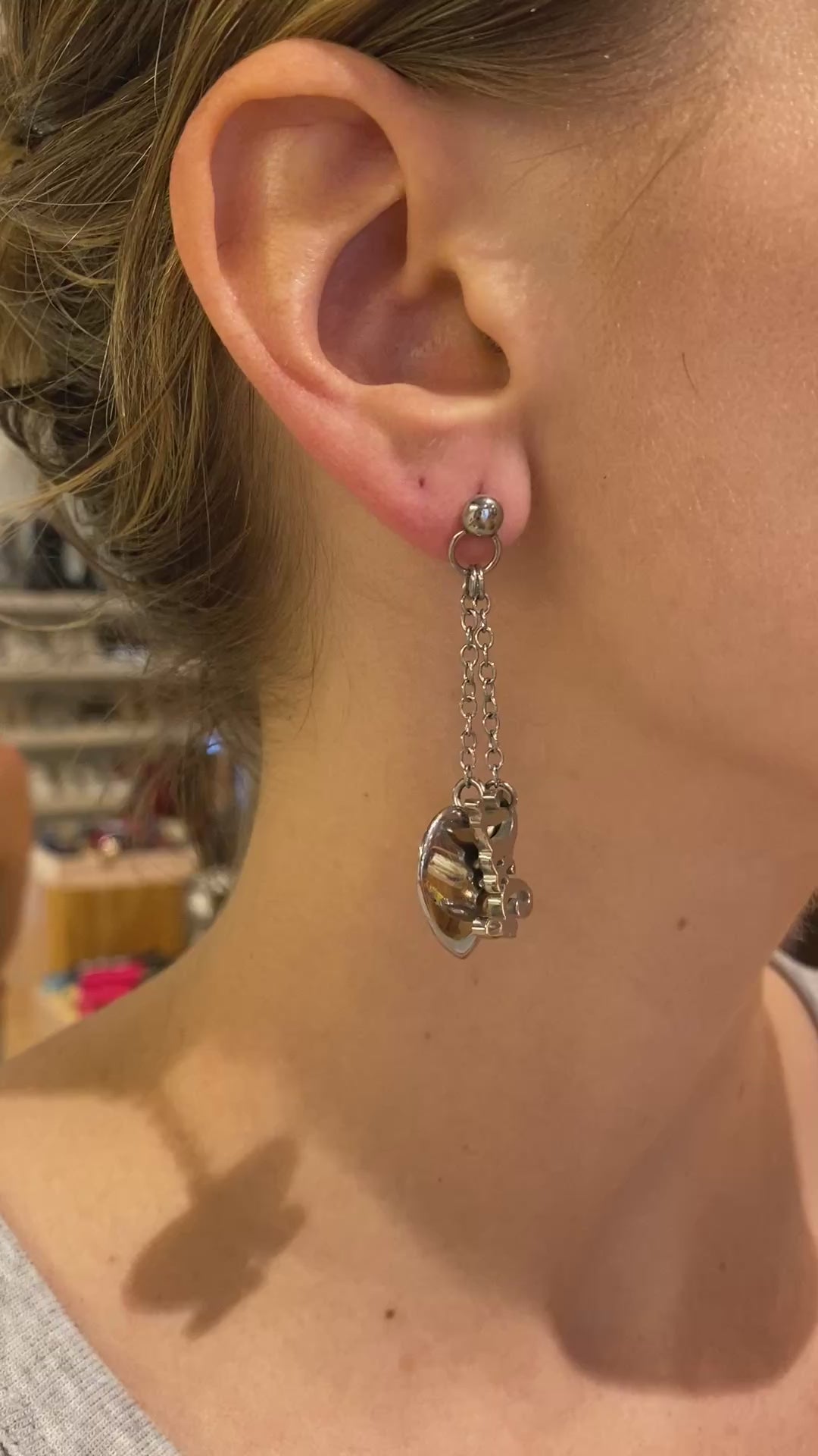 ⁠Aros Dolce & Gabbana Key and Heart Silver