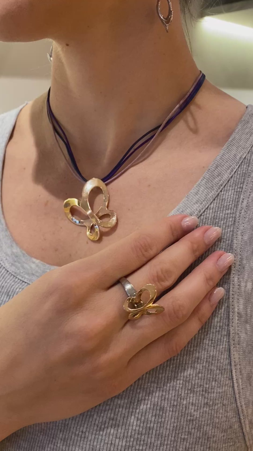 Set Butterfly Bi Color Choice Jewels Turquía