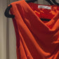 Vestido Corto Naranja Christian Dior (Talle 10)
