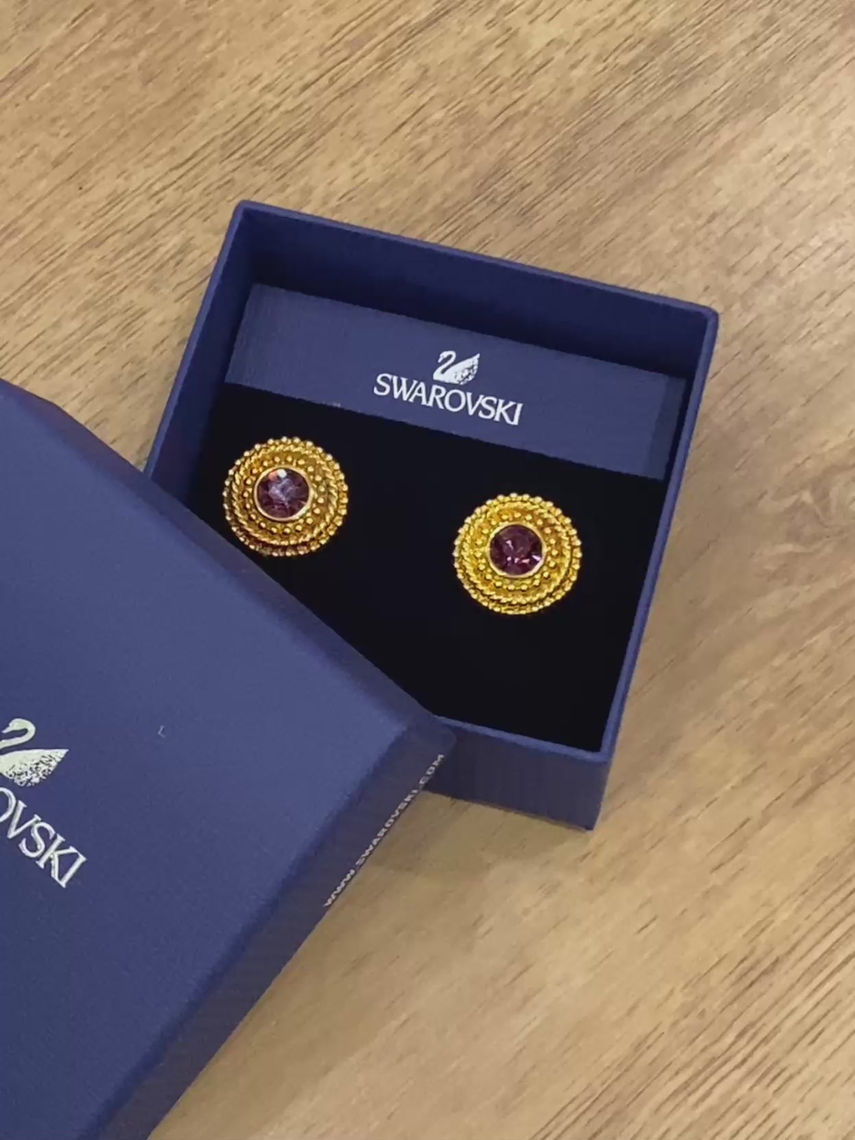 Pendientes Redondos Swarovski
