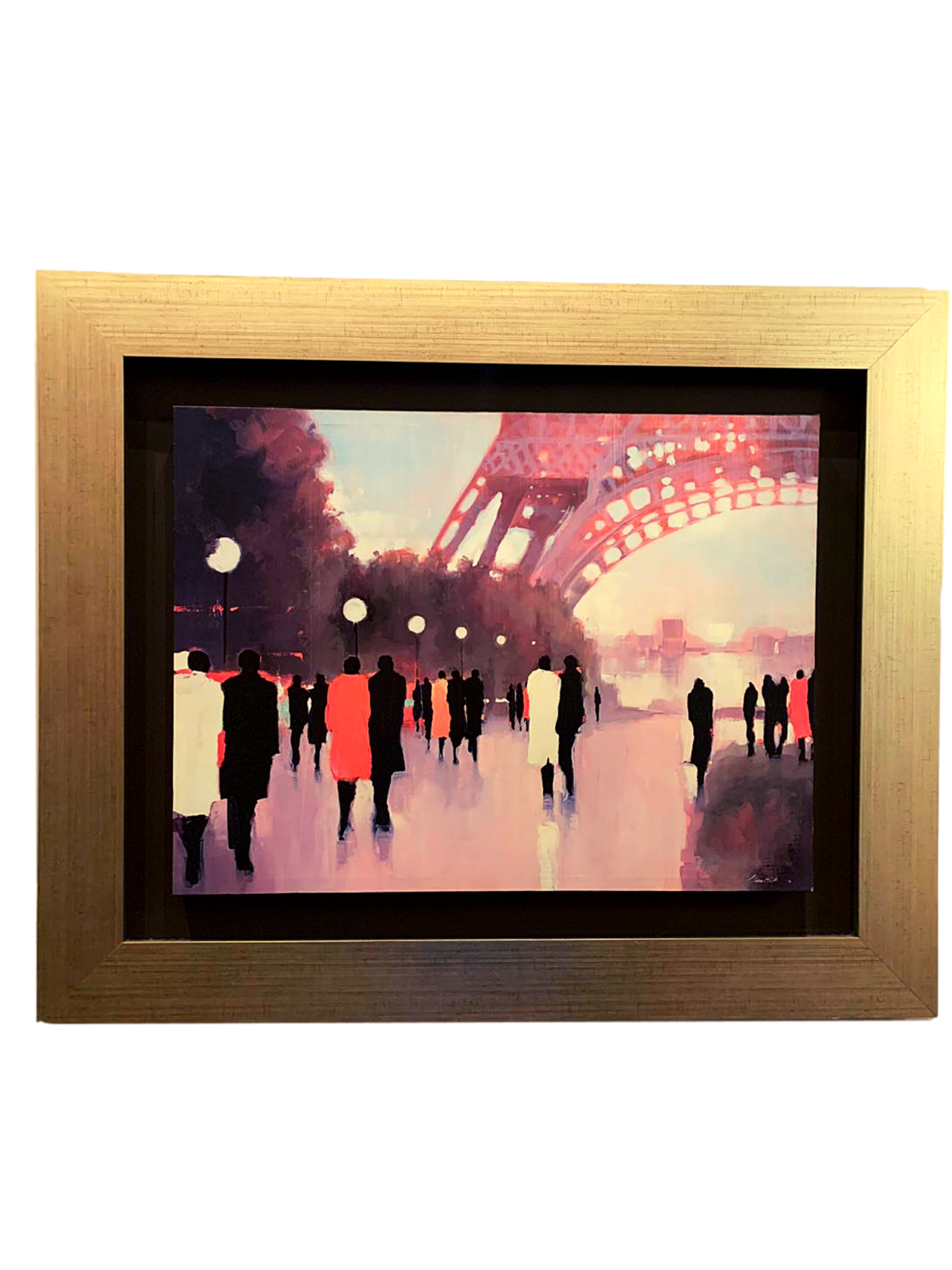 Cuadro "Paris Remembered" 80 x 60 cm.