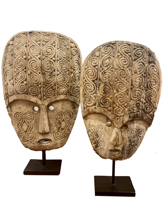 2 Máscaras Decorativas Lineas