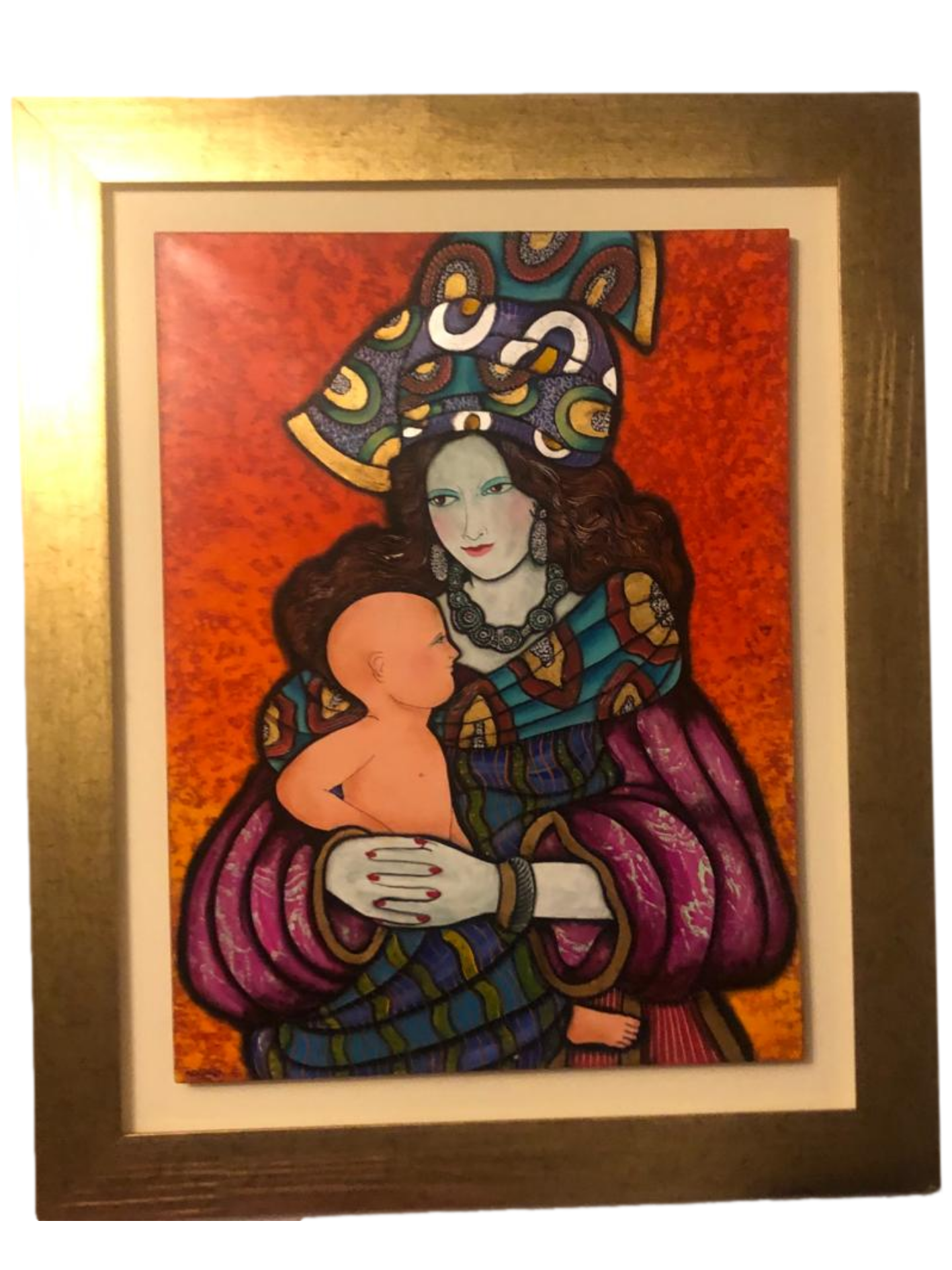 Cuadro "Maternidad" de Migliorisi 60 x 80 cm