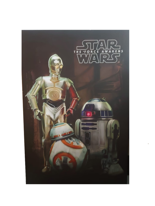 Cuadro Lámina Enmarcada Star Wars 70 x 100 cm