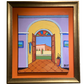 Cuadro "El Zaguán" de Burt 55 x 65 cm