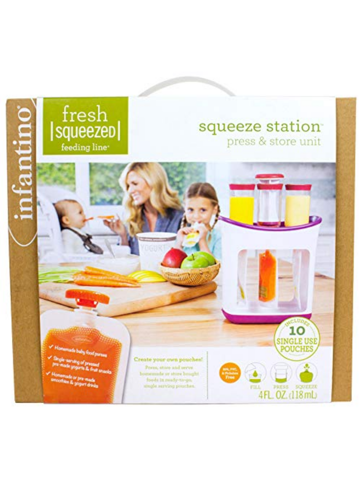 Garosa Squeeze Station Squeeze Pouch Semi-Solid Food Filling Garosa Squeeze Station Squeeze Pouch Semi-Solid Food Filling