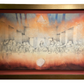 Obra "La Última Cena" de Felix Toranzos 84,5 x 125 cm