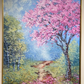 Obra "Lapacho Rosa" de Any Cazzola 64.5 x 54.5 cm.