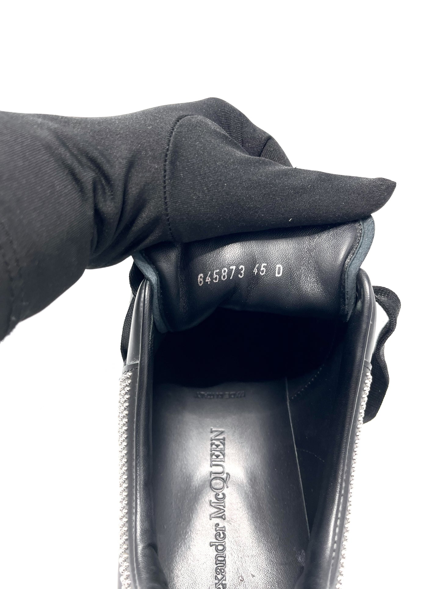Champion Alexander McQueen Oversized Leather Sneaker (45 masc)