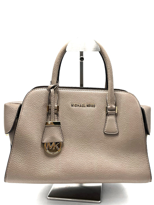 Bandolera Leather Satchel Michael Kors
