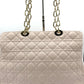Cartera Dior Pale Pink Cannage Leather Soft